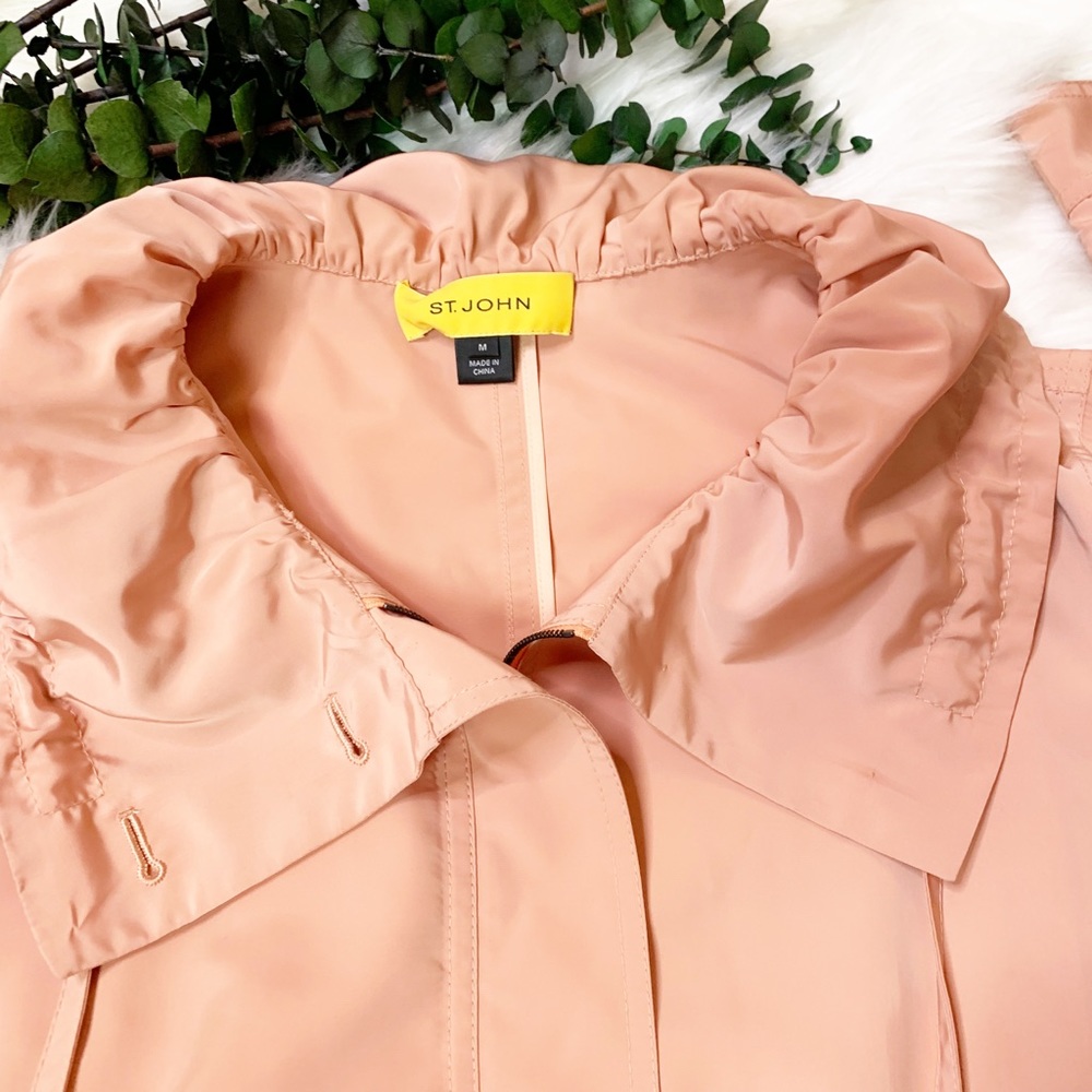 St. John Drawstring Windbreaker Jacket - image 3